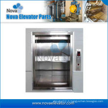 100KG-500KG Dumbwaiter Elevator, Food Lift avec 0.4M / S Vitesse nominale